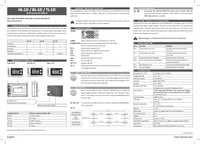 Thumbnail of document Manual - BL-1D Barometric Pressure, RH/T, & Dew Point Data Logger